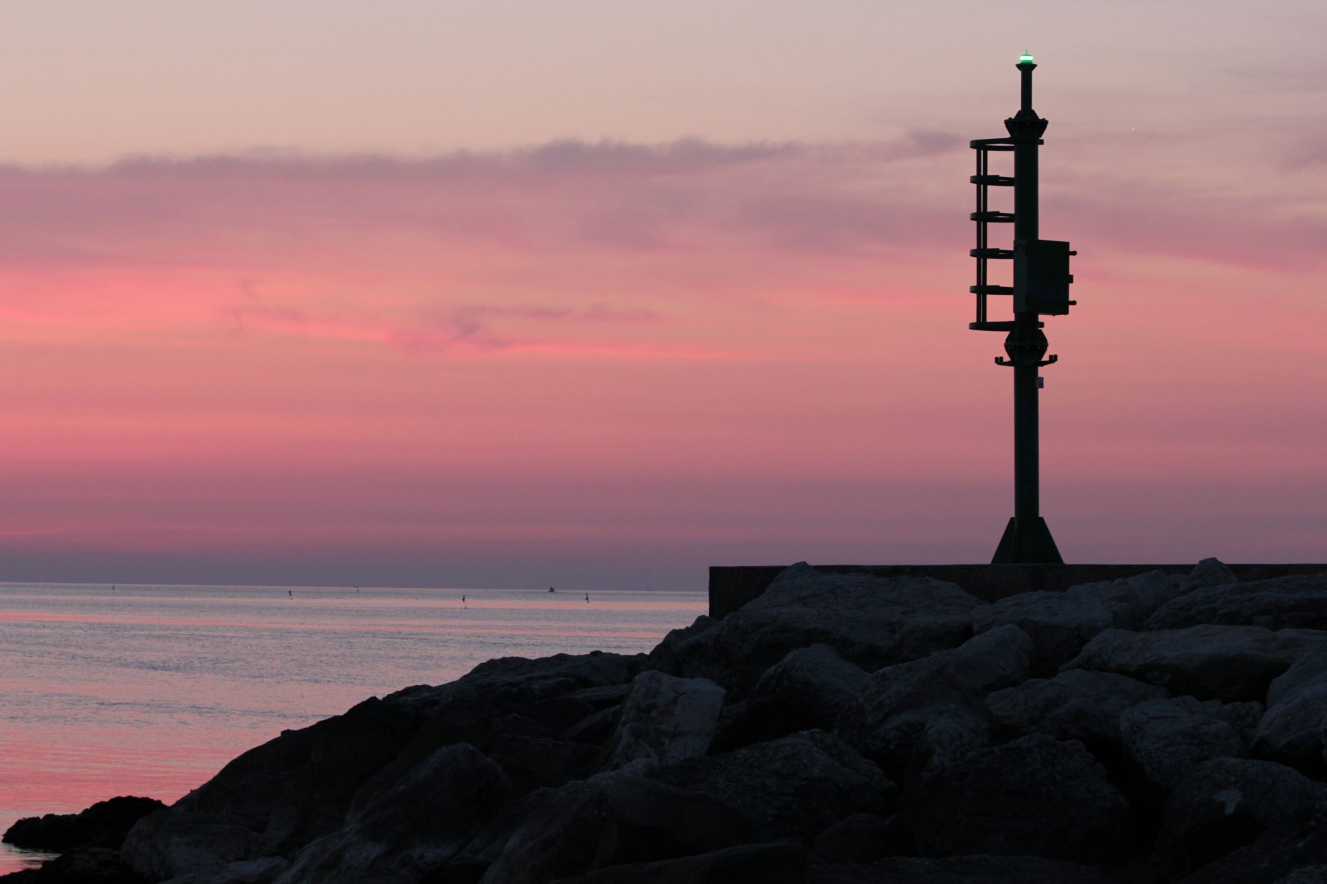 Vista mare dall'Hotel Lido Bellaria